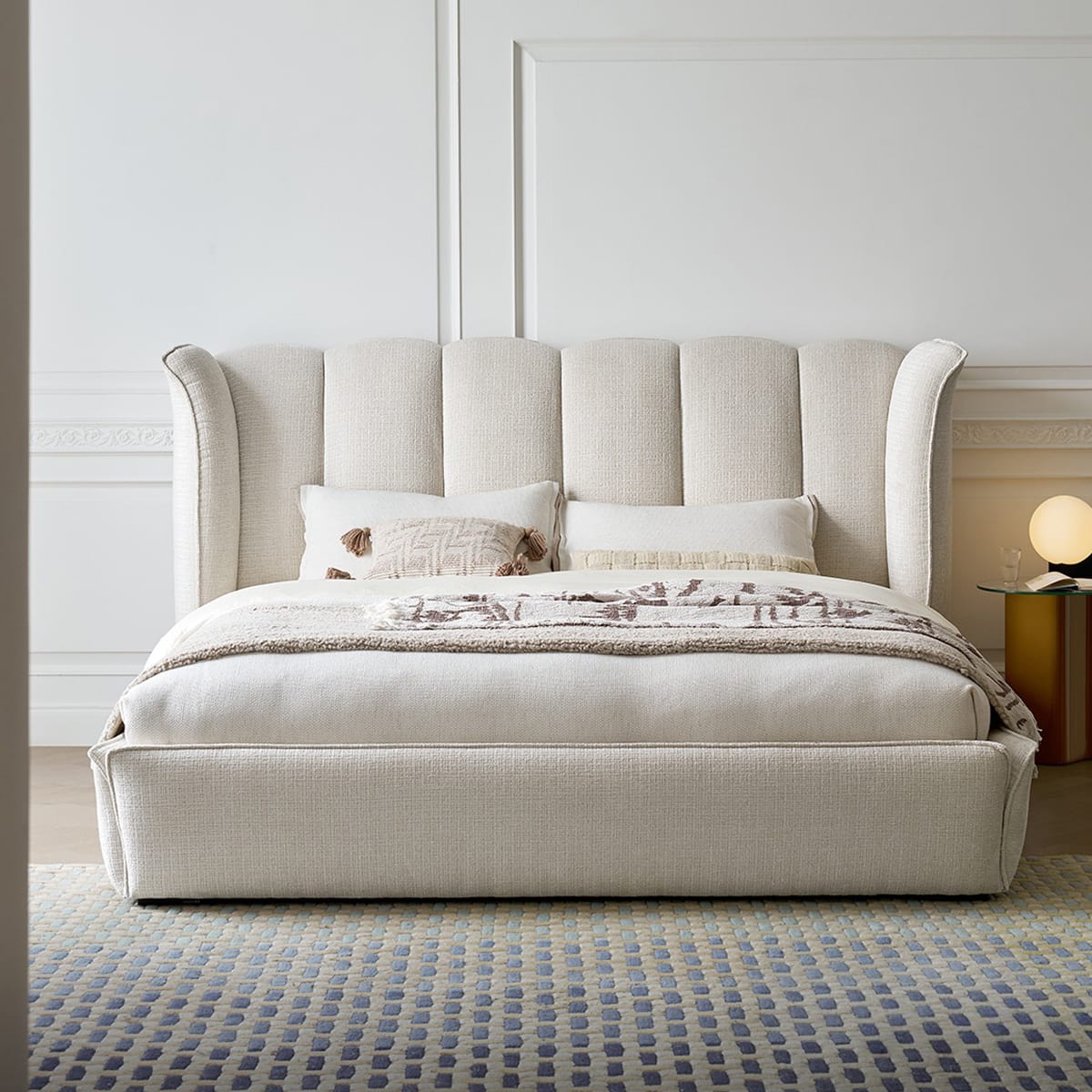 Morning glory fabric bed (17)